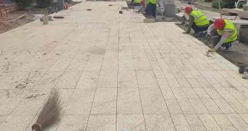 哈尔滨黄金麻荔枝面地铺案例