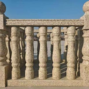 哈尔滨 黄金麻栏杆（扶手，花瓶柱，将军柱）