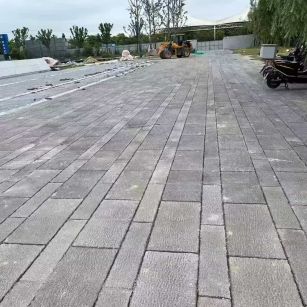 哈尔滨仿古石铺装效果