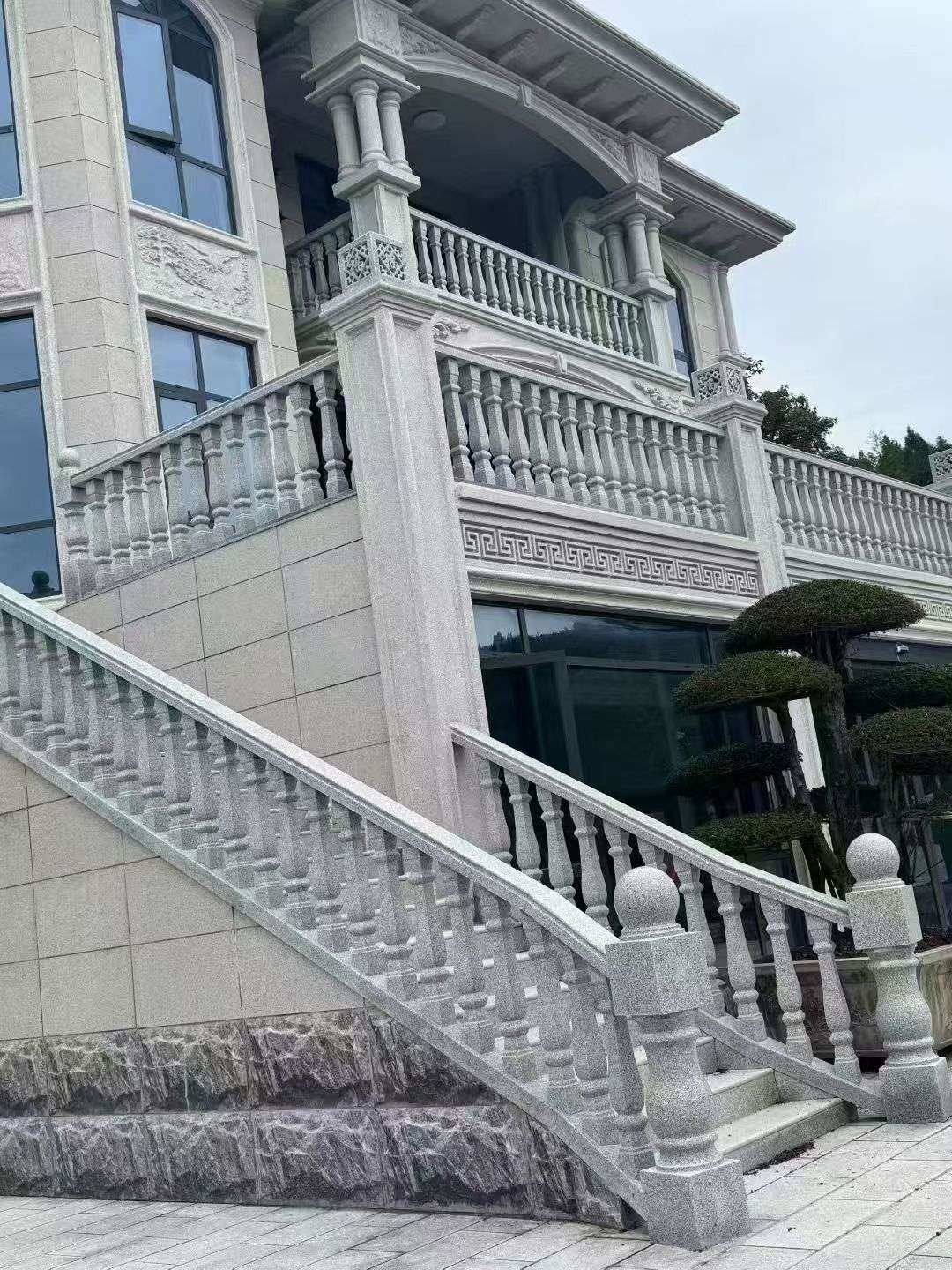 哈尔滨 芝麻白别墅，栏杆