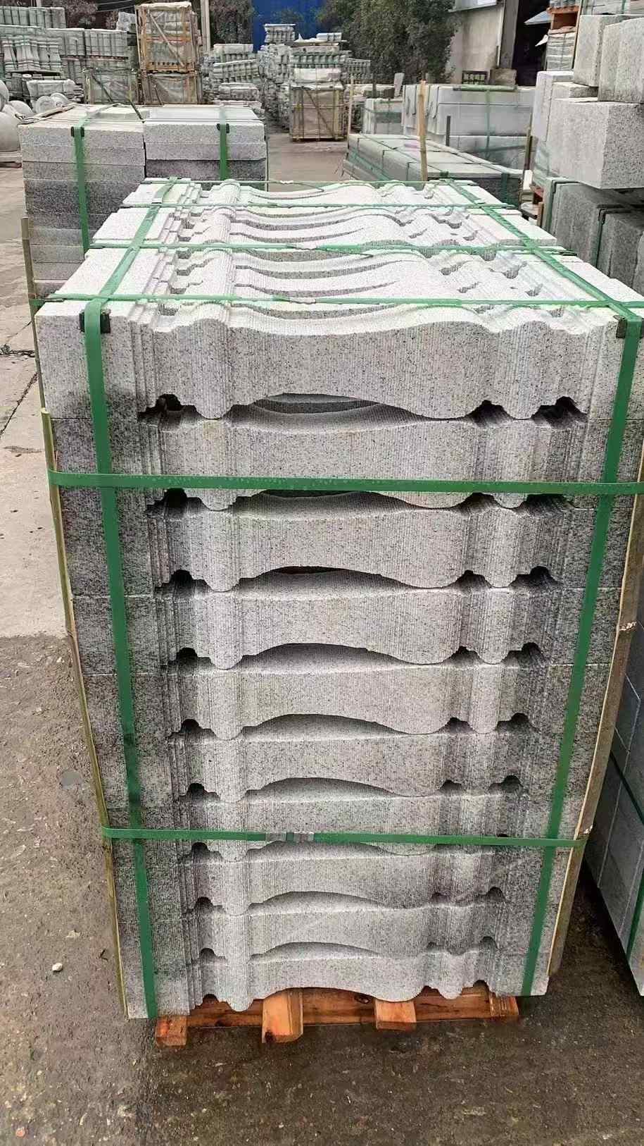 哈尔滨 芝麻白方形拉丝面，栏杆花瓶柱