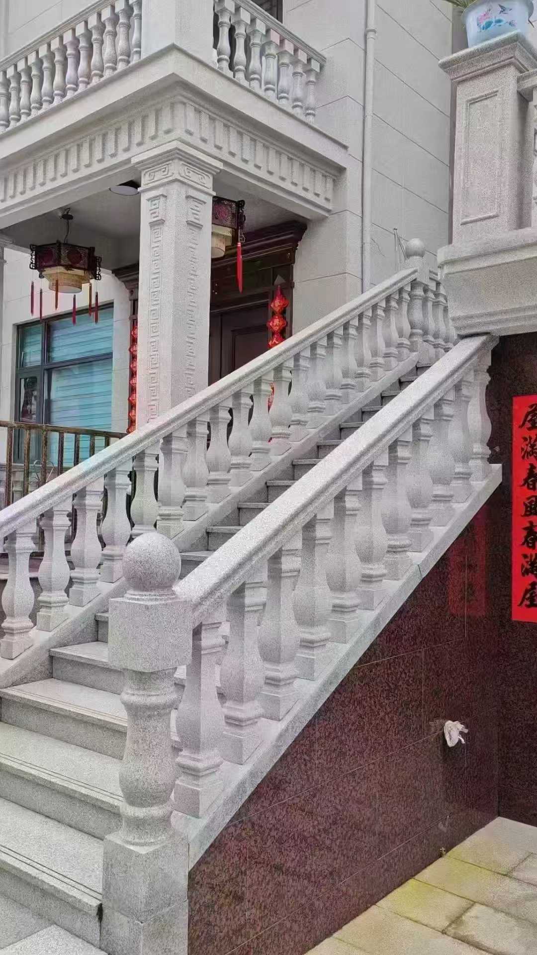 哈尔滨 天然石材 阳台庭院护栏、栏杆