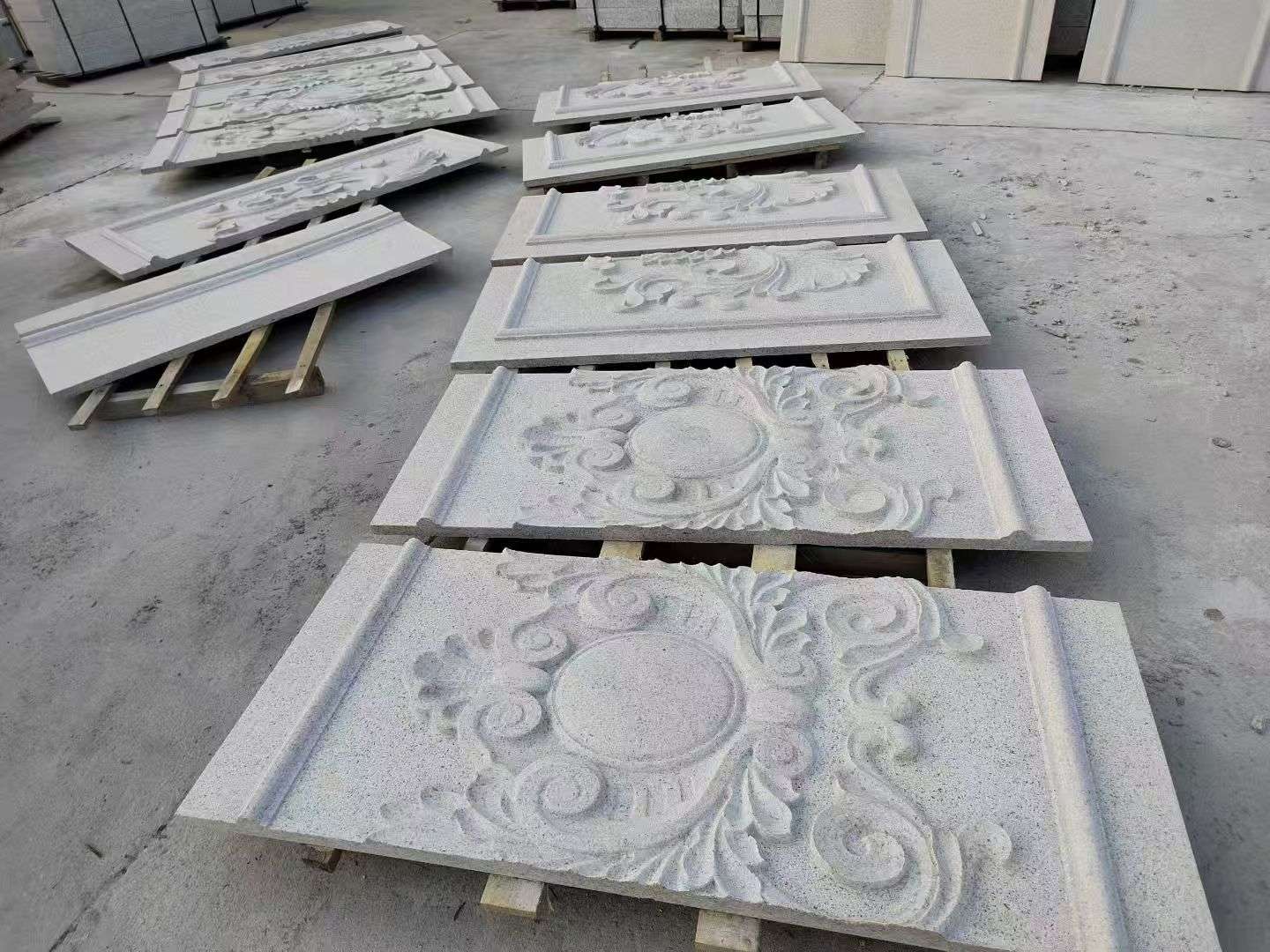 哈尔滨 芝麻白干挂雕花板